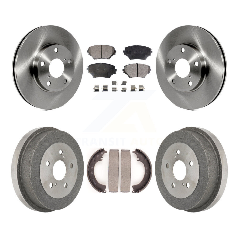 Transit Auto K8F-103321 Disc Brake Kit for 2001-2002 Toyota RAV4 - Front and Rear product image