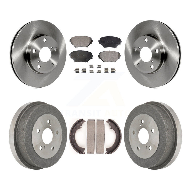 Transit Auto K8F-103321 Disc Brake Kit for 2001-2002 Toyota RAV4 - Front and Rear product image