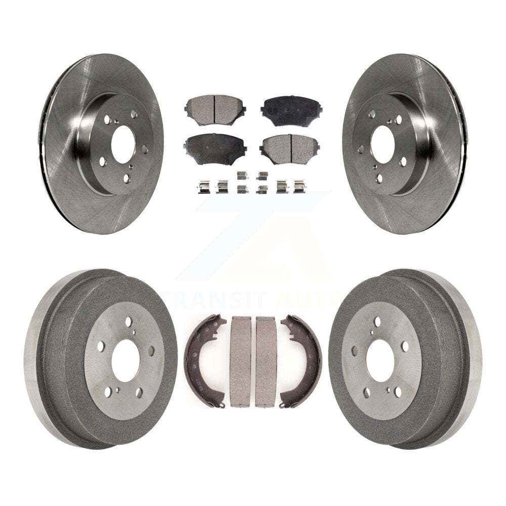 Transit Auto K8F-103322 Disc Brake Kit for 2001-2002 Toyota RAV4 - Front and Rear product image