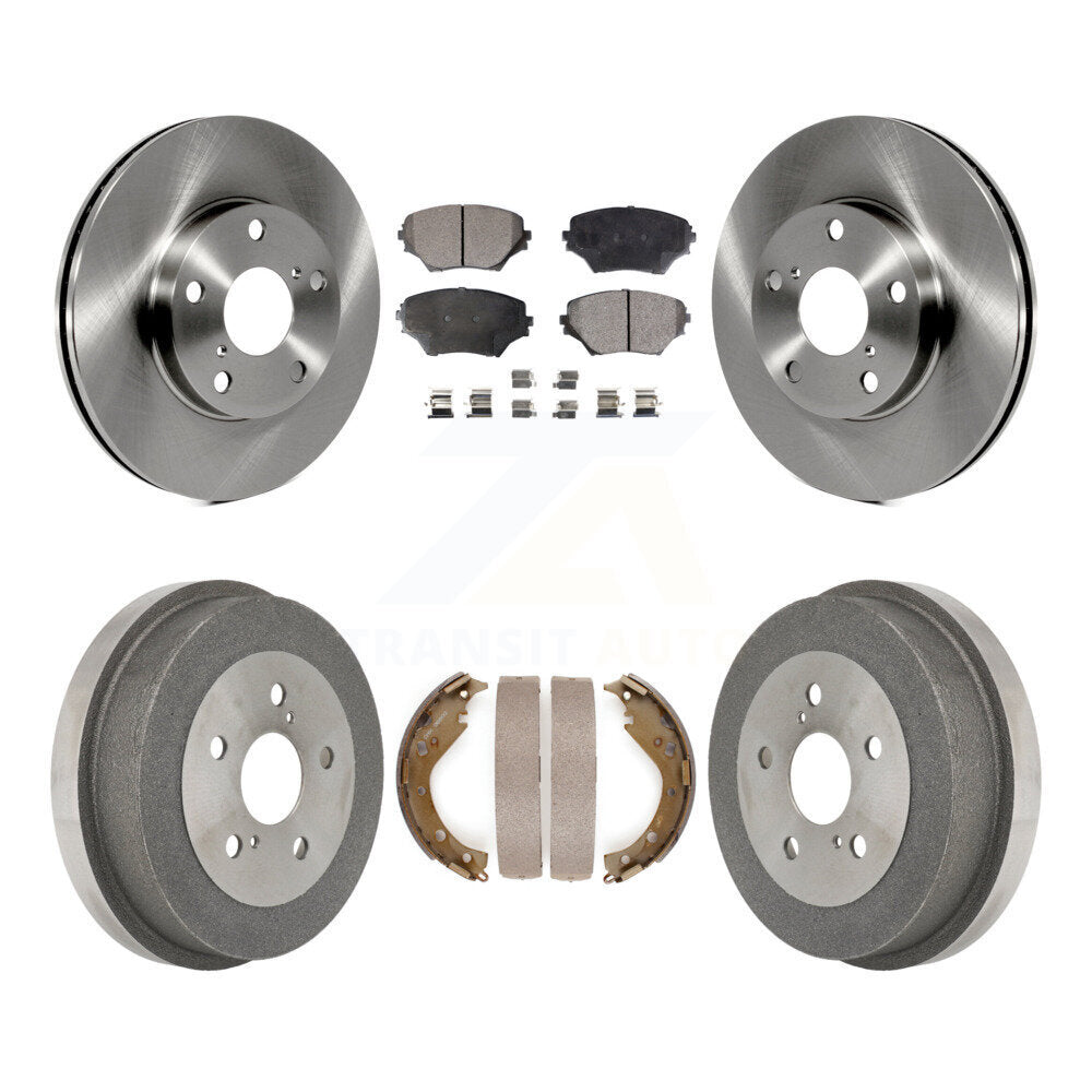 Transit Auto K8F-103323 Disc Brake Kit for 2003-2005 Toyota RAV4 - Front and Rear product image