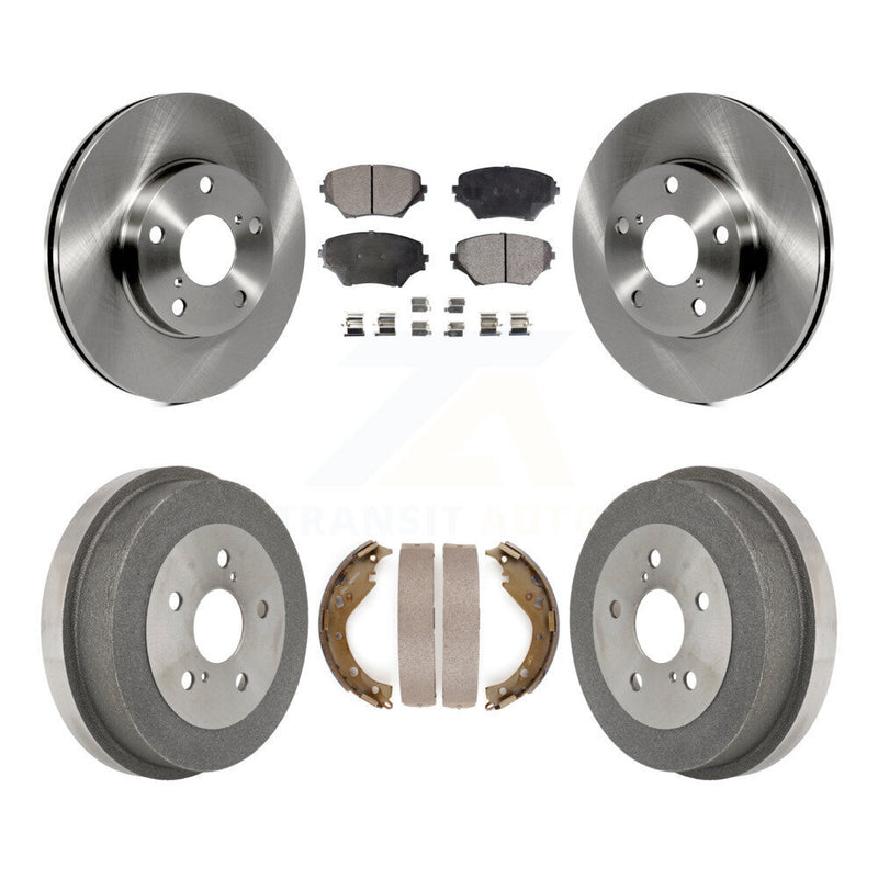 Transit Auto K8F-103323 Disc Brake Kit for 2003-2005 Toyota RAV4 - Front and Rear product image