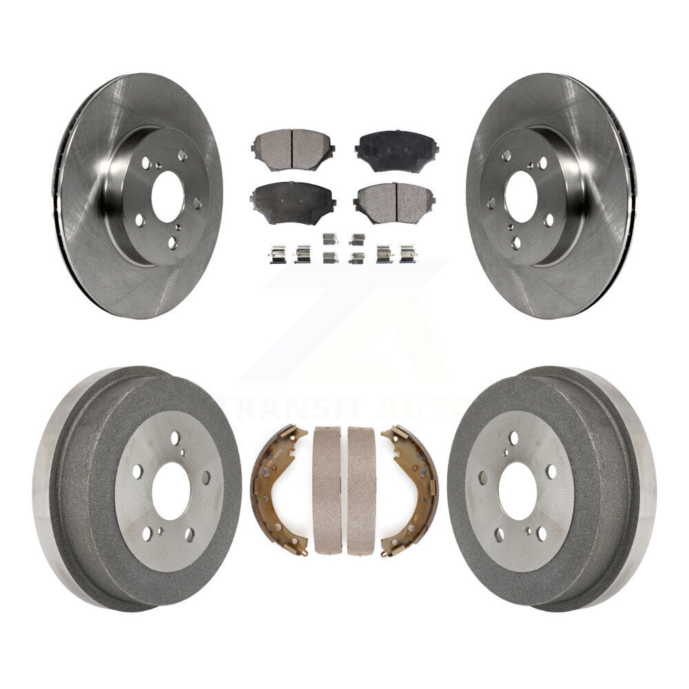 Transit Auto K8F-103324 Disc Brake Kit for 2003 Toyota RAV4 - Front and Rear product image