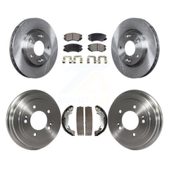 Transit Auto K8F-103325 Disc Brake Kit for 2007-2010 Hyundai Elantra - Front and Rear product image