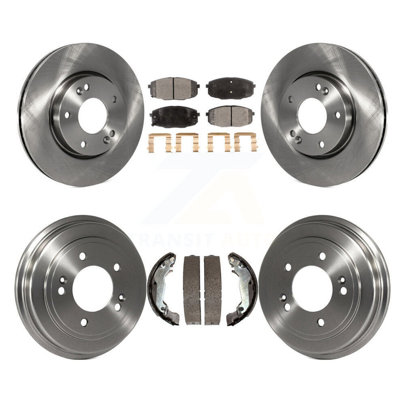 Transit Auto K8F-103326 Disc Brake Kit for 2009-2010 Hyundai Elantra - Front and Rear product image