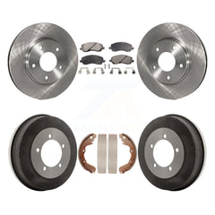 Transit Auto K8F-103328 Disc Brake Kit for 2001-2005 Mitsubishi Eclipse, Dodge Stratus, Mitsubishi Galant & more - Front and Rear product image