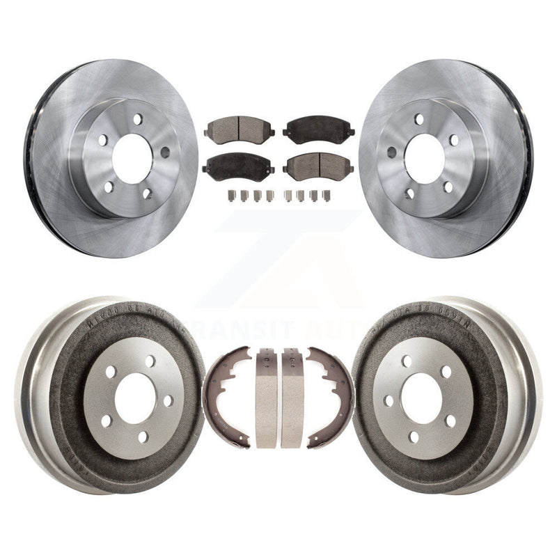Transit Auto K8F-103331 Disc Brake Kit for 2002 Jeep Liberty - Front and Rear product image
