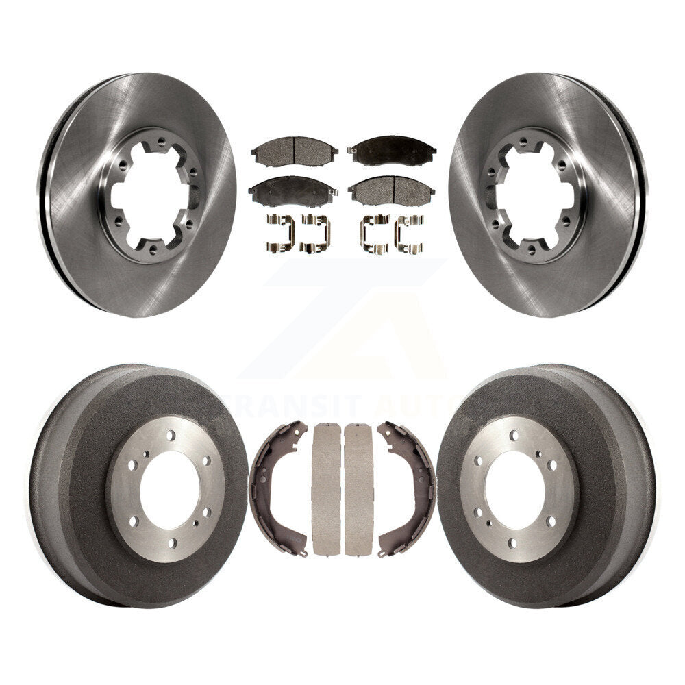 Transit Auto K8F-103332 Disc Brake Kit for 2000-2004 Nissan Frontier, Nissan Xterra - Front and Rear product image
