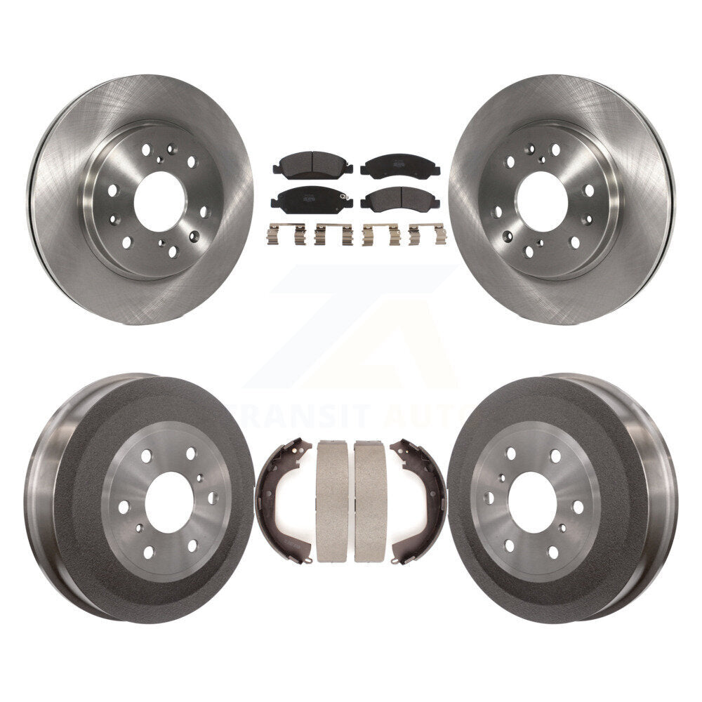 Transit Auto K8F-103334 Disc Brake Kit for 2009-2013 Chevrolet Silverado 1500, GMC Sierra 1500 - Front and Rear product image