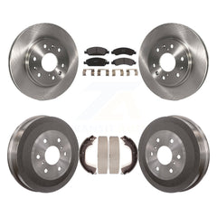 Transit Auto K8F-103334 Disc Brake Kit for 2009-2013 Chevrolet Silverado 1500, GMC Sierra 1500 - Front and Rear product image