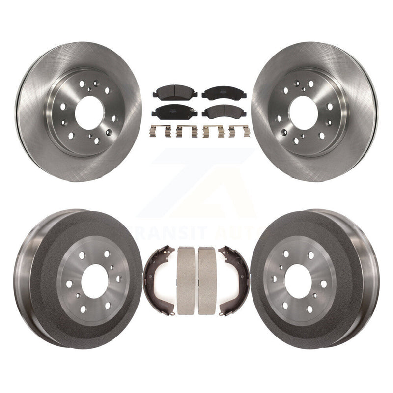 Transit Auto K8F-103334 Disc Brake Kit for 2009-2013 Chevrolet Silverado 1500, GMC Sierra 1500 - Front and Rear product image