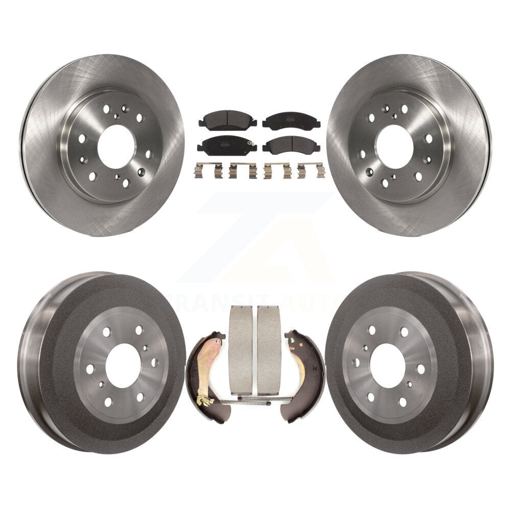 Transit Auto K8F-103335 Disc Brake Kit for 2009 Chevrolet Silverado 1500, GMC Sierra 1500 - Front and Rear product image