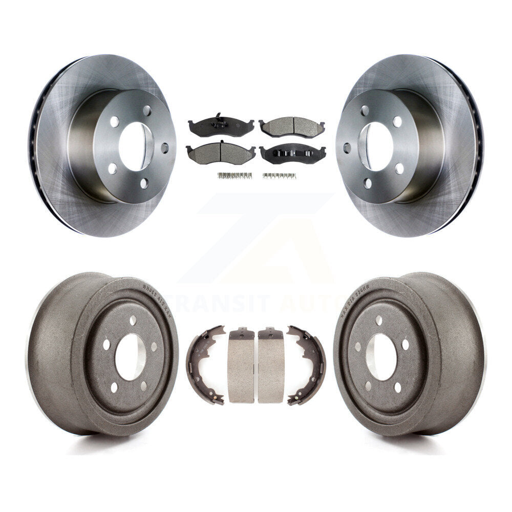Transit Auto K8F-103337 Disc Brake Kit for 1997-1999 Jeep TJ - Front and Rear product image