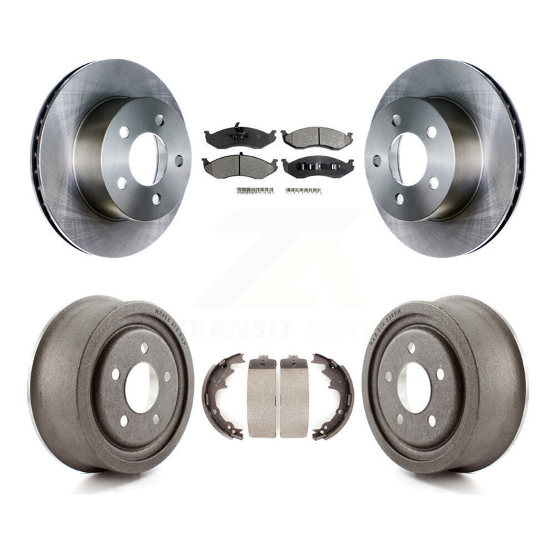 Transit Auto K8F-103337 Disc Brake Kit for 1997-1999 Jeep TJ - Front and Rear product image
