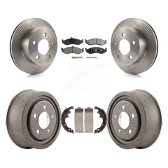 Transit Auto K8F-103341 Disc Brake Kit for 1999-2000 Jeep Wrangler - Front and Rear product image