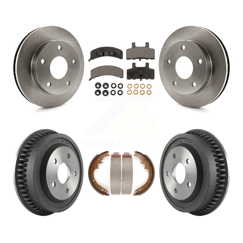 Transit Auto K8F-103342 Disc Brake Kit for 1994-1999 Dodge Ram 1500 - Front and Rear product image