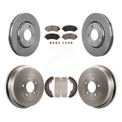 Transit Auto K8F-103343 Disc Brake Kit for 2001-2007 Dodge Caravan, Chrysler Town & Country, Chrysler Voyager & more - Front and Rear product image