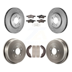 Transit Auto K8F-103344 Disc Brake Kit for 2001-2007 Chrysler Town & Country, Dodge Caravan, Dodge Grand Caravan - Front and Rear product image