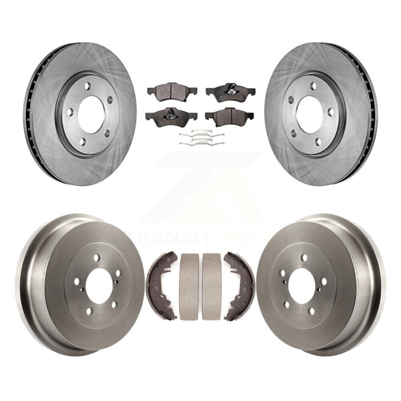 Transit Auto K8F-103344 Disc Brake Kit for 2001-2007 Chrysler Town & Country, Dodge Caravan, Dodge Grand Caravan - Front and Rear product image