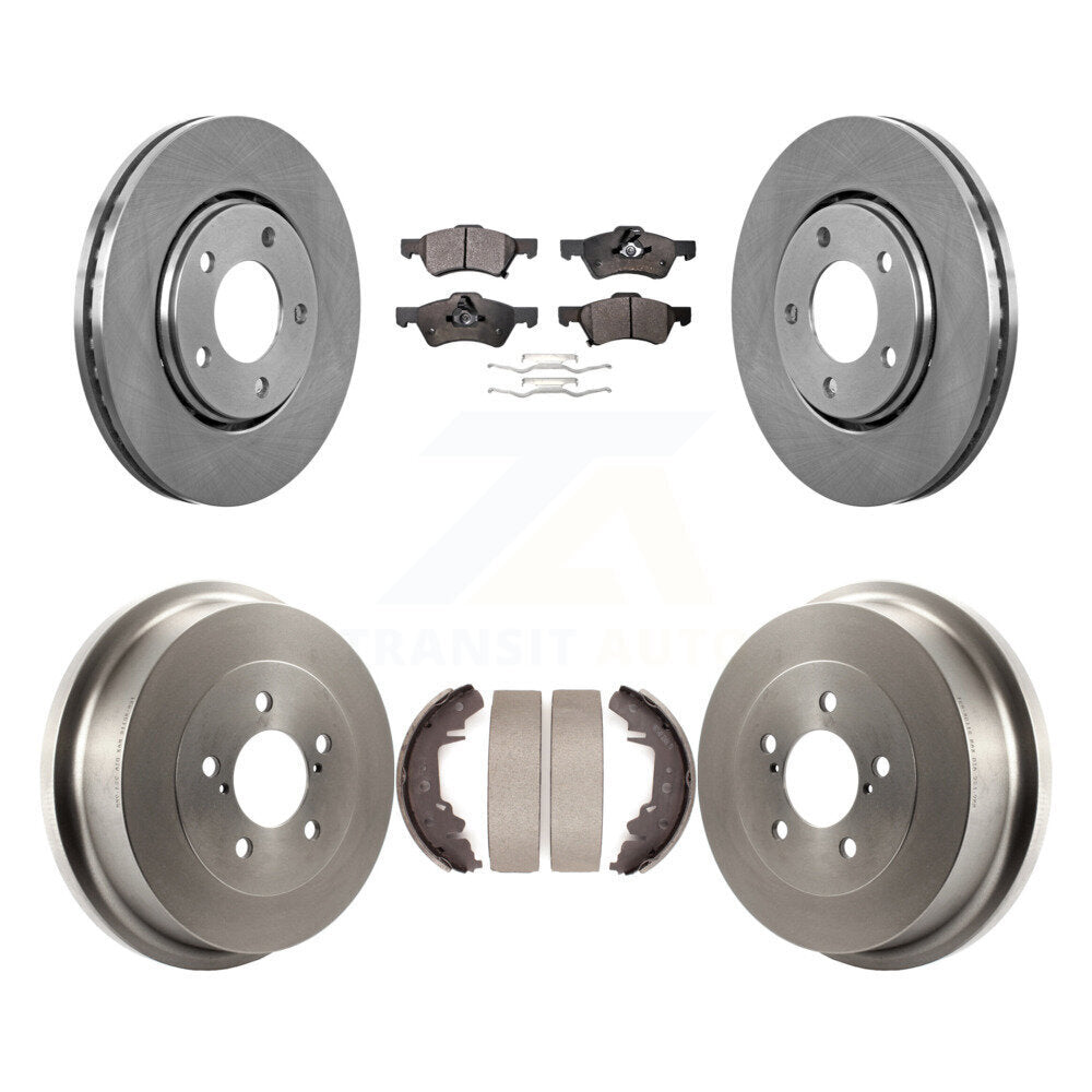 Transit Auto K8F-103346 Disc Brake Kit for 2002-2004 Dodge Caravan, Chrysler Voyager - Front and Rear product image