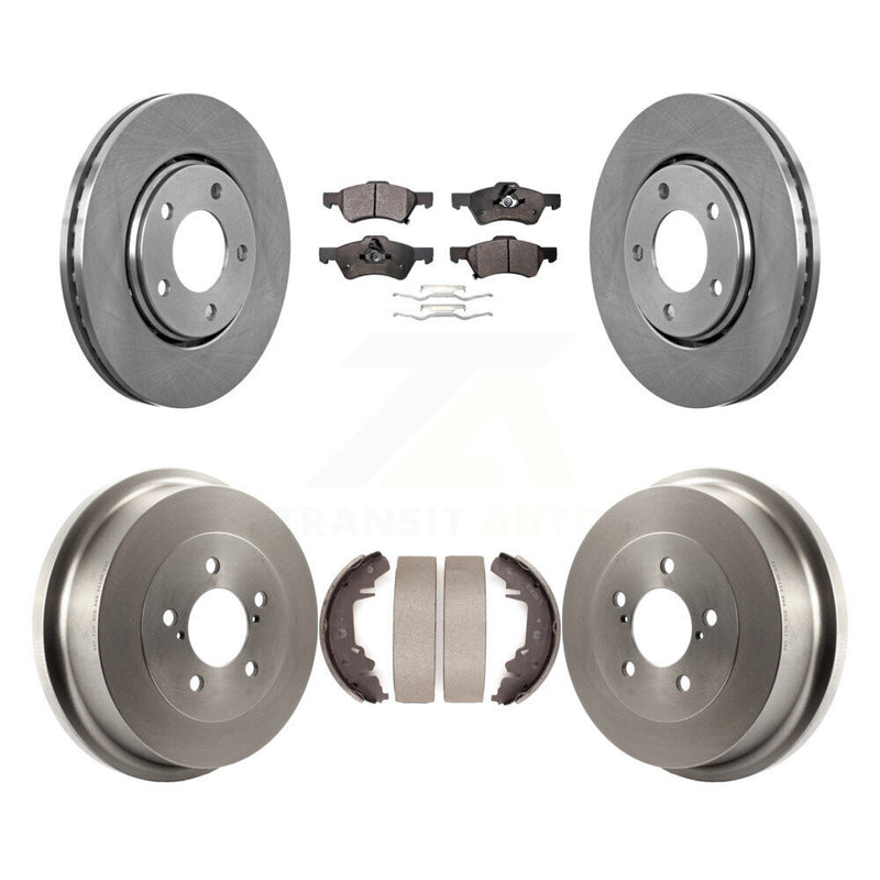 Transit Auto K8F-103346 Disc Brake Kit for 2002-2004 Dodge Caravan, Chrysler Voyager - Front and Rear product image