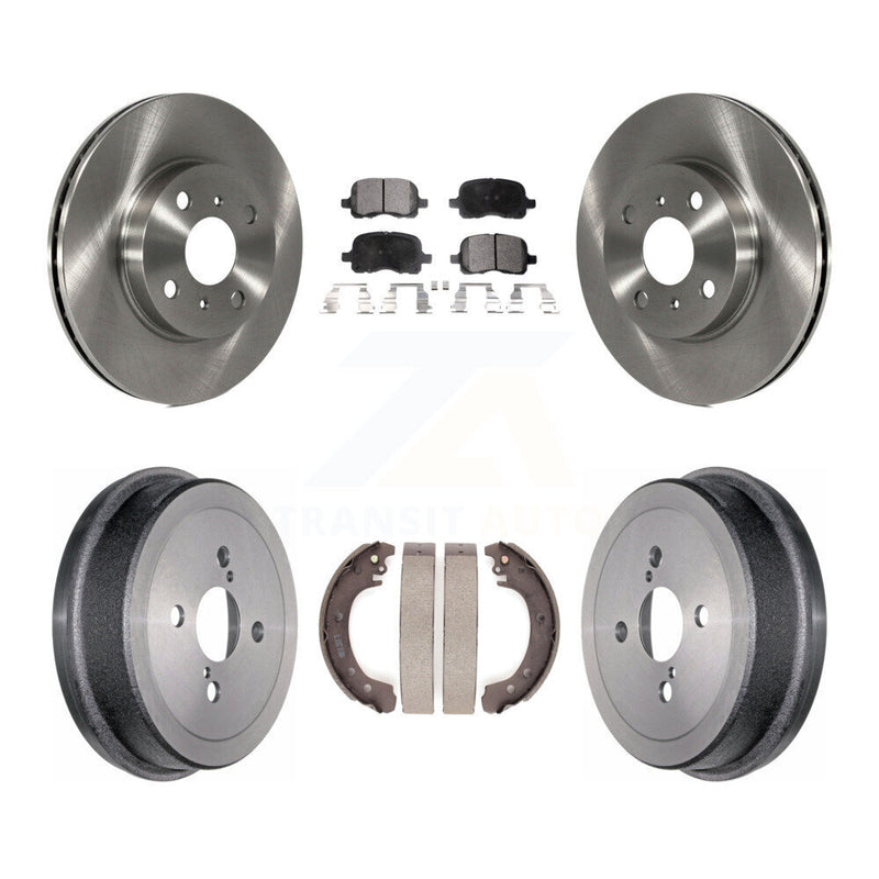 Transit Auto K8F-103353 Disc Brake Kit for 2002 Toyota Corolla - Front and Rear product image