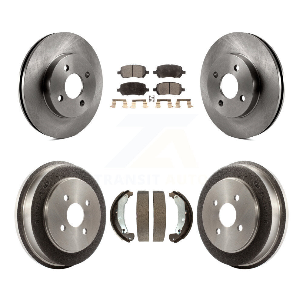 Transit Auto K8F-103354 Disc Brake Kit for 2003-2008 Pontiac G5, Chevrolet Cobalt, Pontiac Pursuit & more - Front and Rear product image