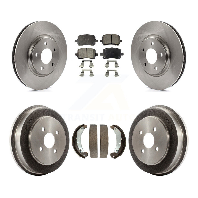 Transit Auto K8F-103356 Disc Brake Kit for 2006 Pontiac Pursuit - Front and Rear product image