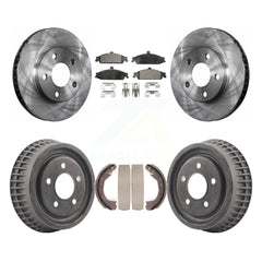 Transit Auto K8F-103362 Disc Brake Kit for 1997-2005 Chevrolet Classic, Oldsmobile Alero, Pontiac Grand Am & more - Front and Rear product image