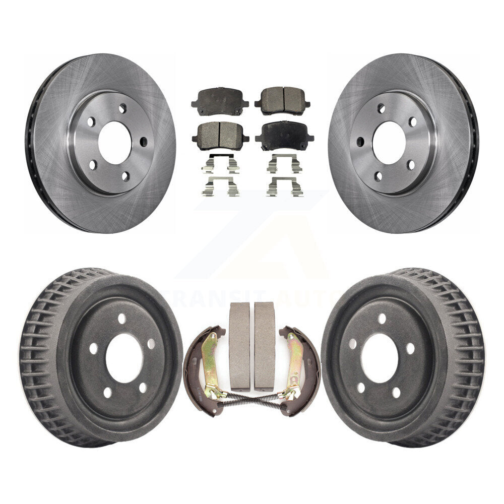 Transit Auto K8F-103364 Disc Brake Kit for 2004 Chevrolet Malibu - Front and Rear product image