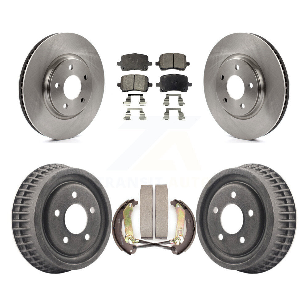 Transit Auto K8F-103365 Disc Brake Kit for 2004 Chevrolet Malibu - Front and Rear product image