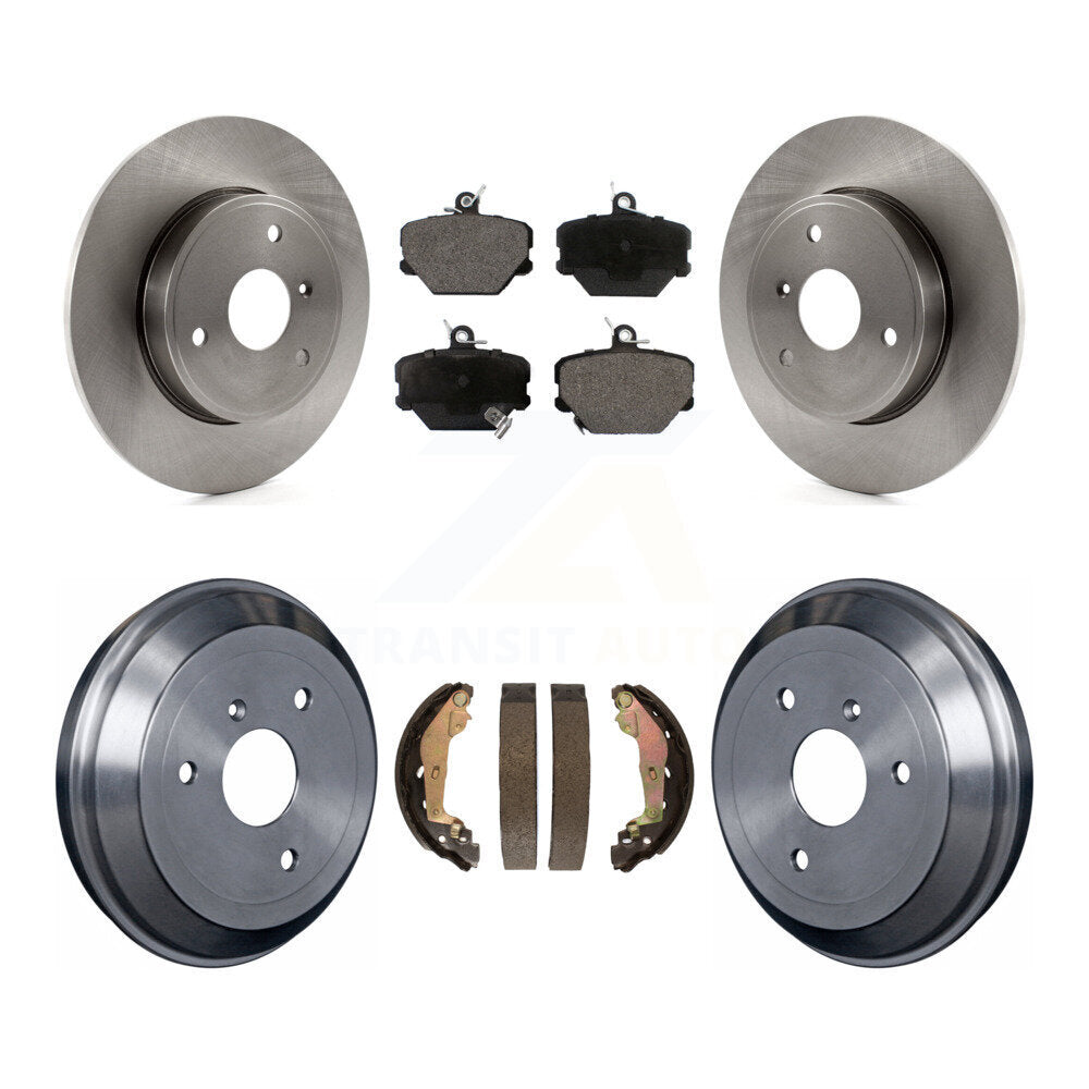 Transit Auto K8F-103366 Disc Brake Kit for 2008-2014 Smart Fortwo - Front and Rear product image