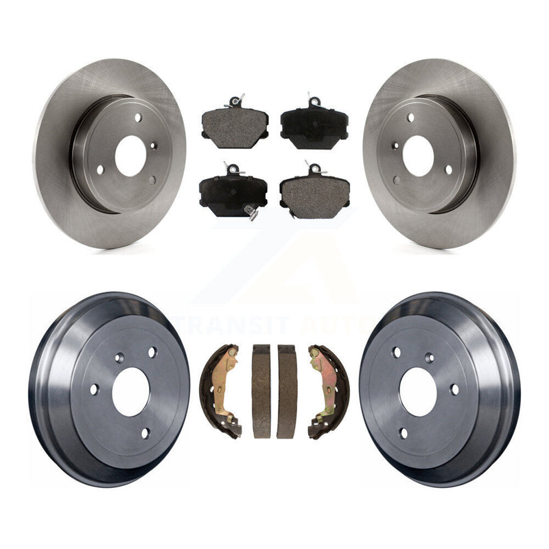 Transit Auto K8F-103366 Disc Brake Kit for 2008-2014 Smart Fortwo - Front and Rear product image