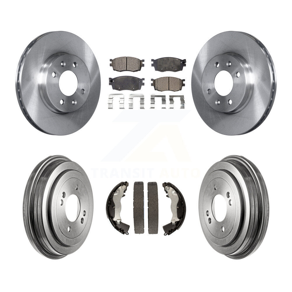 Transit Auto K8F-103368 Disc Brake Kit for 2006-2011 Hyundai Accent, Kia Rio, Kia Rio5 - Front and Rear product image