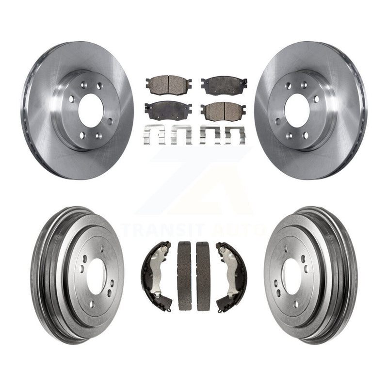 Transit Auto K8F-103368 Disc Brake Kit for 2006-2011 Hyundai Accent, Kia Rio, Kia Rio5 - Front and Rear product image