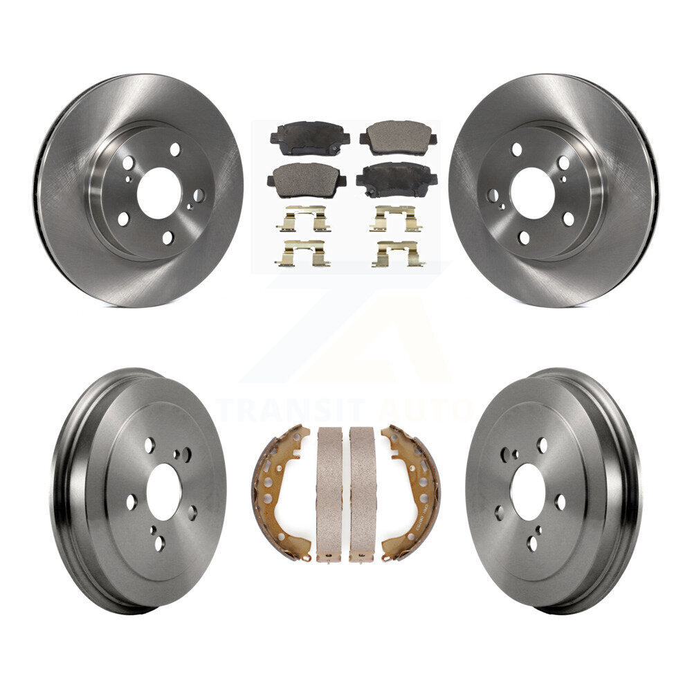Transit Auto K8F-103369 Disc Brake Kit for 2004-2008 Toyota Prius - Front and Rear product image