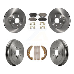 Transit Auto K8F-103369 Disc Brake Kit for 2004-2008 Toyota Prius - Front and Rear product image