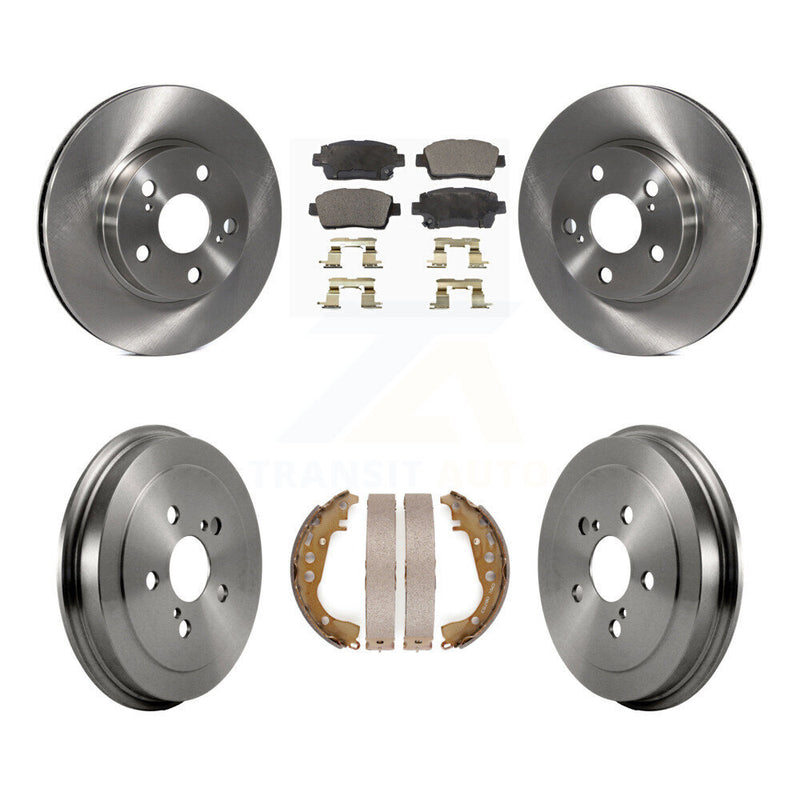 Transit Auto K8F-103369 Disc Brake Kit for 2004-2008 Toyota Prius - Front and Rear product image