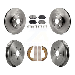 Transit Auto K8F-103370 Disc Brake Kit for 2003-2008 Toyota Corolla - Front and Rear product image
