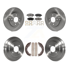 Transit Auto K8F-103379 Disc Brake Kit for 2015-2020 Honda Fit - Front and Rear product image