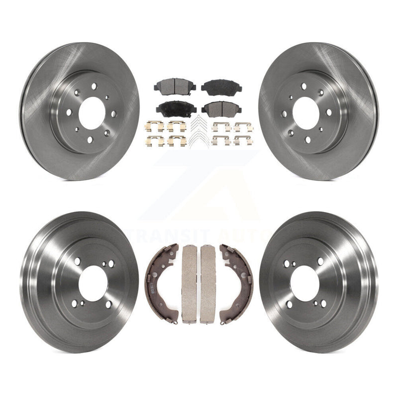 Transit Auto K8F-103379 Disc Brake Kit for 2015-2020 Honda Fit - Front and Rear product image