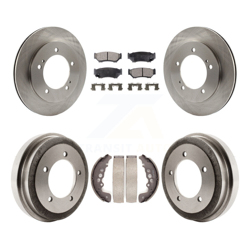 Transit Auto K8F-103382 Disc Brake Kit for 2000-2004 Chevrolet Tracker, Suzuki Vitara - Front and Rear product image