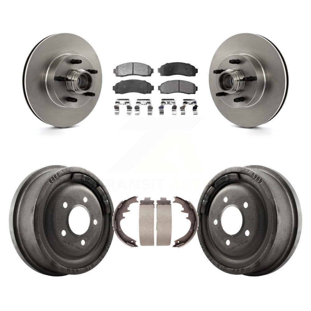 Transit Auto K8F-103386 Disc Brake Kit for 2006-2009 Ford Ranger - Front and Rear product image
