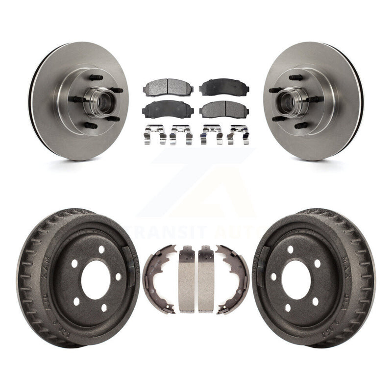 Transit Auto K8F-103387 Disc Brake Kit for 2006-2009 Ford Ranger - Front and Rear product image