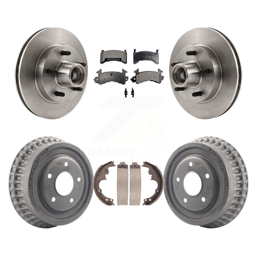 Transit Auto K8F-103388 Disc Brake Kit for 1982-1992 Chevrolet S10 Blazer, GMC S15 Jimmy, GMC Sonoma & more - Front and Rear product image