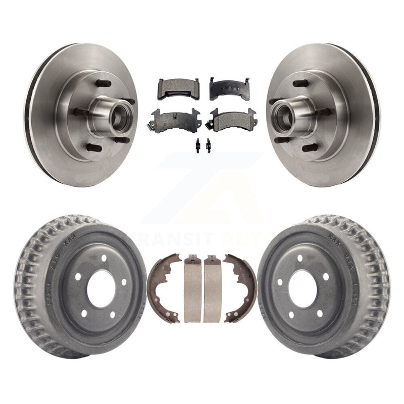 Transit Auto K8F-103388 Disc Brake Kit for 1982-1992 Chevrolet S10 Blazer, GMC S15 Jimmy, GMC Sonoma & more - Front and Rear product image