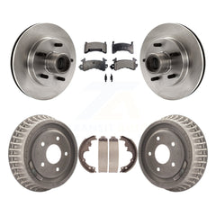 Transit Auto K8F-103389 Disc Brake Kit for 1992-2002 GMC Sonoma, Isuzu Hombre, Chevrolet Blazer & more - Front and Rear product image