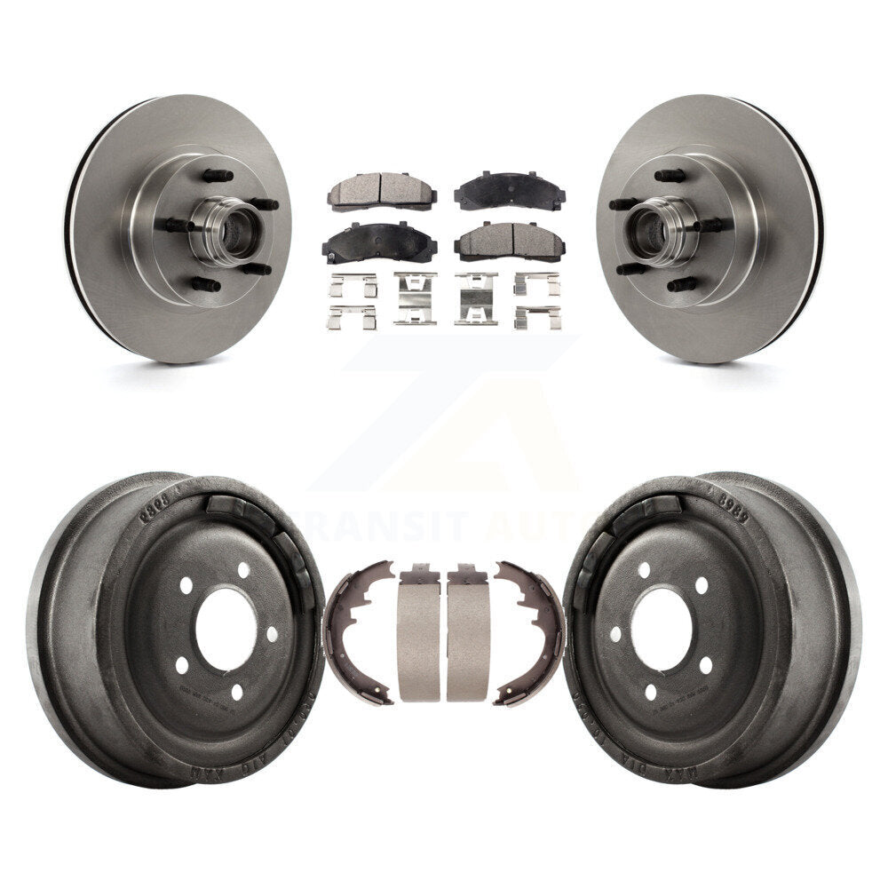 Transit Auto K8F-103394 Disc Brake Kit for 1998-2002 Ford Ranger - Front and Rear product image