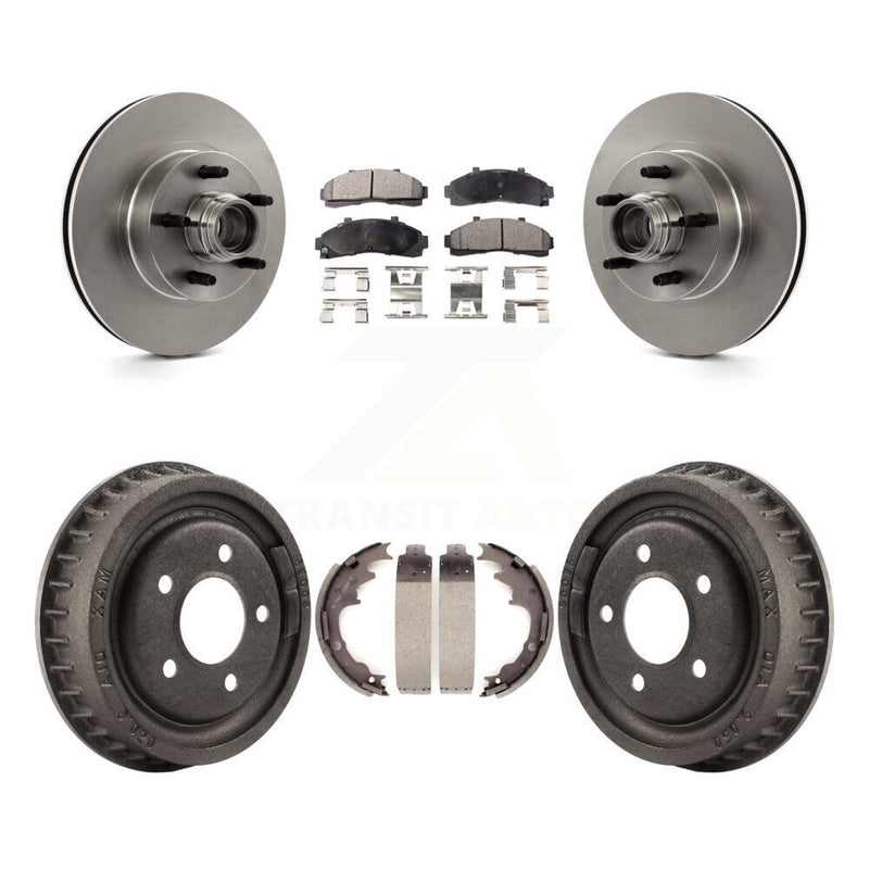 Transit Auto K8F-103395 Disc Brake Kit for 1998-2002 Ford Ranger - Front and Rear product image
