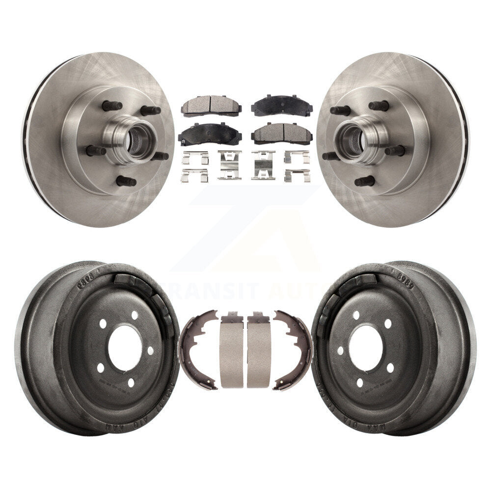 Transit Auto K8F-103396 Disc Brake Kit for 1998-1999 Mazda B4000 - Front and Rear product image