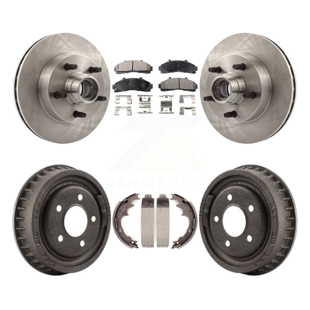 Transit Auto K8F-103397 Disc Brake Kit for 1998-1999 Mazda B4000 - Front and Rear product image